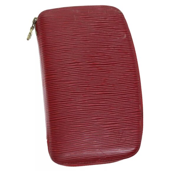 LOUIS VUITTON Epi Agenda Geode Wallet Red - Picture 1 of 15